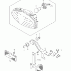 LT-A750X,Z KingQuad 750 AXi 4x4 Auto Rear combination lamp (lt-a750xz l2 e28)