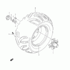 LT-A750X,Z KingQuad 750 AXi 4x4 Auto Right rear wheel (lt-a750xl2 e28)