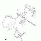 LT-A750X,Z KingQuad 750 AXi 4x4 Auto Handle cover (lt-a750xz l2 e28)