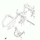 LT-A750X,Z KingQuad 750 AXi 4x4 Auto Handle cover (lt-a750xz l2 e33)