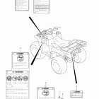 LT-A750XP KingQuad 750AXi 4x4 Auto Power Steering Label (lt-a750xpzl2 e28)