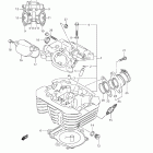 LT-F400F KingQuad 400FS 4x4 ГОЛОВКА ЦИЛИНДРА