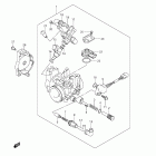 LT-F400F KingQuad 400FS 4x4 КОРПУС ДРОССЕЛЬНОЙ ЗАСЛОНКИ