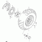 LT-A500X,Z KingQuad 500AXi Front wheel (lt-a500x l1 e33)