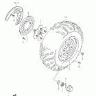 LT-A750X,Z KingQuad 750AXi Front wheel (lt-a750xl1 e28)