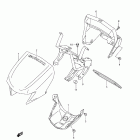 LT-A750X,Z KingQuad 750AXi Handle cover (lt-a750xzl1 e28)