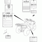 LT-F400F,Z KingQuad 400FSi Label (lt-f400fzl1 e33)