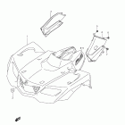 LT-F400F,Z KingQuad 400FSi Front fender (lt-f400fzl1 e28)
