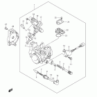 LT-F400F,Z KingQuad 400FSi КОРПУС ДРОССЕЛЬНОЙ ЗАСЛОНКИ