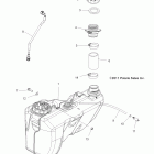 SPORTSMAN TOURING EPS 550 - A12DN5EAF/EAR Топлевный бак