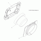SPORTSMAN TOURING EPS 850 - A12DN8EAF/EAH/EAR Панель приборов