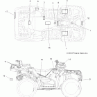 SPORTSMAN X2 550 - A12TN55AA/AZ Наклейки