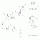 SPORTSMAN X2 550 - A12TN55AA/AZ Body, tailgate brackets