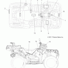 SPORTSMAN X2 550 INTL - A12TN55FA Наклейки