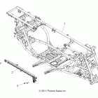 SPORTSMAN X2 550 INTL - A12TN55FA Chassis, main frame