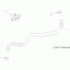 SPORTSMAN FOREST 850 - A12ZN8EFK Engine, cooling bypass