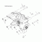 SPORTSMAN 800 EFI 6X6 - A11CF76AA Drive train, rear gearcase mounting