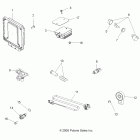 SPORTSMAN TOURING EPS 550 - A11DX55AF/AZ Electrical, switches, sensors, ecu and control modules