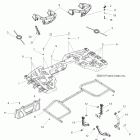 SPORTSMAN TOURING EPS 550 - A11DX55AF/AZ Задняя засть багажник