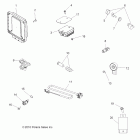 SPORTSMAN TOURING EPS 550 INTL - A11DX55FL Electrical, switches, sensors, ecu and control modules