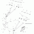 SPORTSMAN TOURING EPS 550 INTL - A11DX55FL Suspension, front a-arms