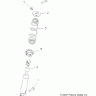 TRAIL BOSS 330 - A11EA32AA Задний аммортизатор 1