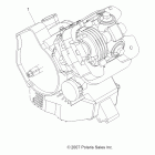 TRAIL BOSS 330 INTL - A11EA32FA Двигатель