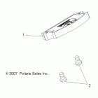 HAWKEYE 2X4 - A11LB27AA Панель приборов