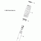 HAWKEYE 2X4 - A11LB27AA Задние аммортизаторы
