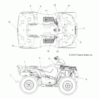 SPORTSMAN 400 HO 4X4 - A11MH46AX/AZ Наклейки