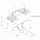 SPORTSMAN 400 HO 4X4 - A11MH46AX/AZ Body, rear rack
