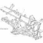 SPORTSMAN 400 HO 4X4 - A11MH46AX/AZ Рама