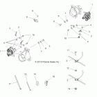 SPORTSMAN FOREST 500 - A11MH50FF Brakes, rear brake lines