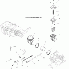 SPORTSMAN FOREST TRACTOR 500 EFI - A11MN50ET Engine, speed control