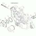 TRAIL BLAZER 330 INTL - A11NA32FA Engine, oil pump and oil filter