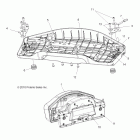 SPORTSMAN X2 550 - A11TN55AA/AZ Body, seat, passenger, bottom