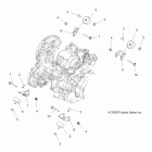 SPORTSMAN X2 550 - A11TN55AA/AZ Крепление двигателя