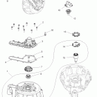 SPORTSMAN X2 850 - A11TN85AA Engine, cooling system and water pump