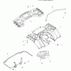 SPORTSMAN 550 - A11ZN55AA/AQ/AZ Body, rear cab and rear rack