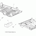 SPORTSMAN 550 - A11ZN55AA/AQ/AZ Body, skid plates