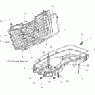 SPORTSMAN EPS 550 - A11ZX55AB/AK/AL/AT/AW/AX Body, front cargo box