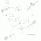 SPORTSMAN EPS 550 - A11ZX55AB/AK/AL/AT/AW/AX Тормозные шланги