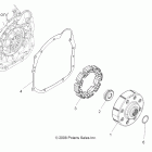 SPORTSMAN EPS 550 - A11ZX55AB/AK/AL/AT/AW/AX Drive train, drive coupler (built 1 / 03 / 11 and before...