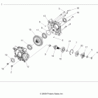 SPORTSMAN XP EPS 850 - A11ZX85AB/AK/AL/AO/AS/AT/AW/AX Drive train, rear gearcase internals