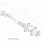 SPORTSMAN FOREST 850 - A11ZX85FF Engine, balance shaft