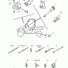 RHINO 700 YXR7FBGR/YXR7FBL Электрика 2