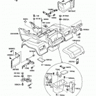 Bayou 220 (KLF220-A1) Заднее крыло