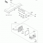 Mule 600 (KAF400-BDF) Фонарь