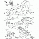 Teryx 750 FI 4X4 LE (KRF750-PDF) Guards  /  cab frame