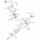 Teryx 750 FI 4X4 LE (KRF750-PDF) Цилиндр(ы) /  поршень